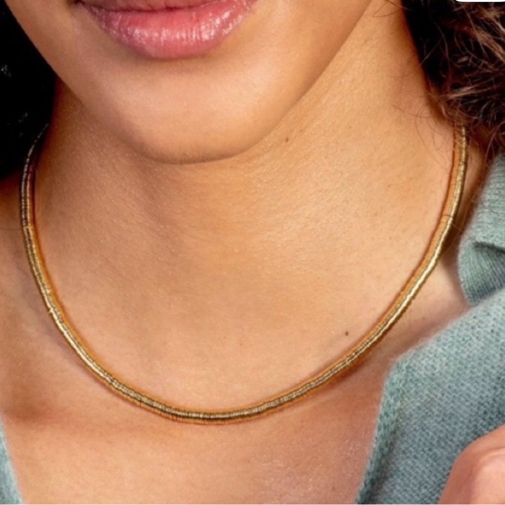 Gorjana Margot Necklace- 18k gold plated discs. Very hard to find.